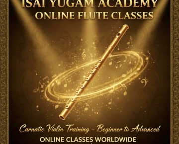 ONLINE CARNATIC FLUTE CLASSES