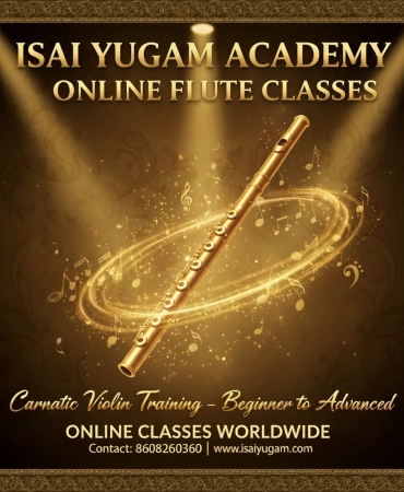 ONLINE CARNATIC FLUTE CLASSES